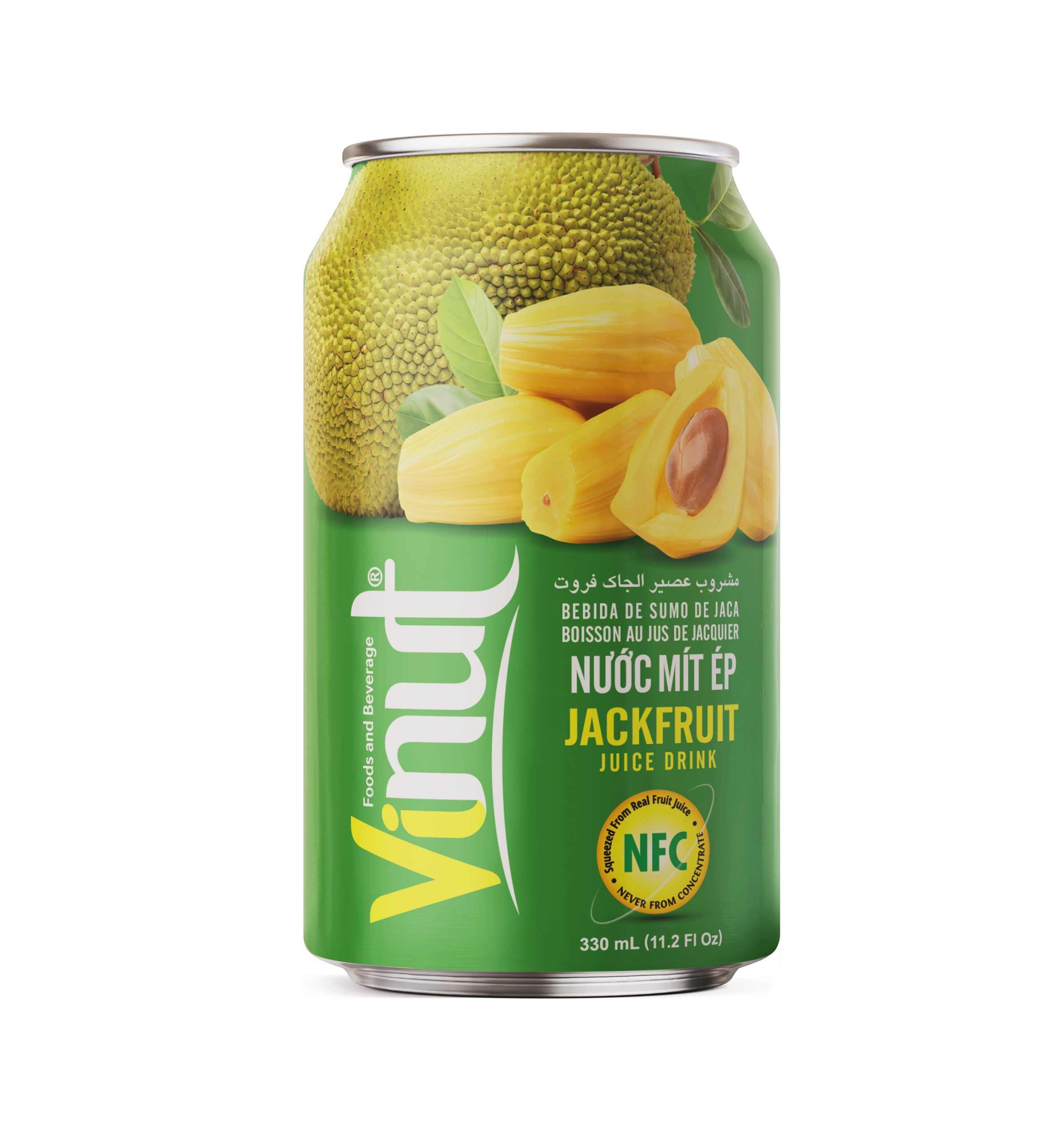 330ml_jackfruit-1.jpg VINUT NFC Jackfruit Juice Drink - Image 1